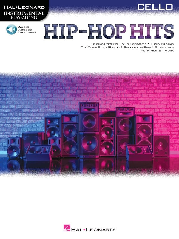 Hip-Hop Hits For Cello Play Along Book/Ola