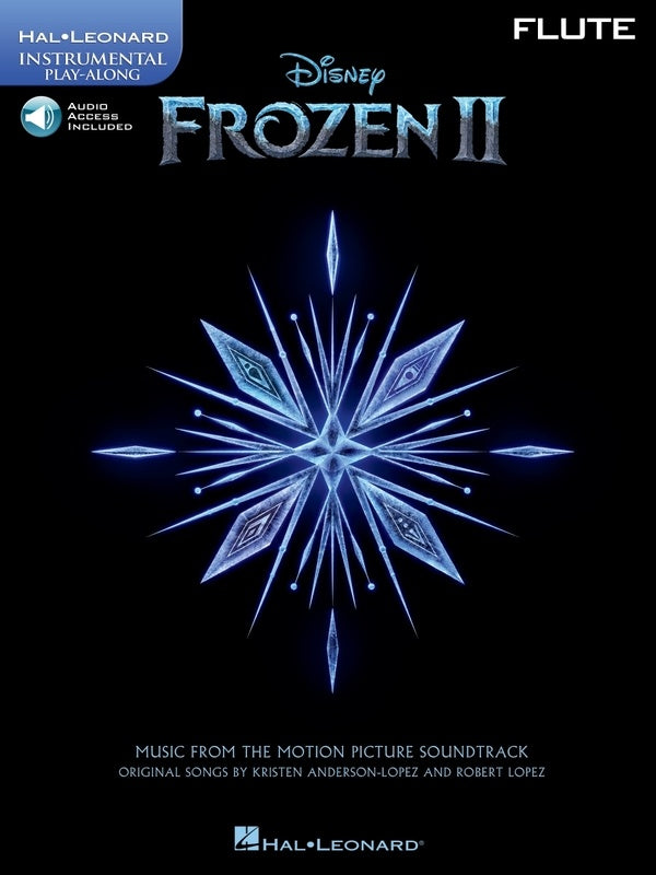 Frozen II For Flute - Play Along Book/Ola