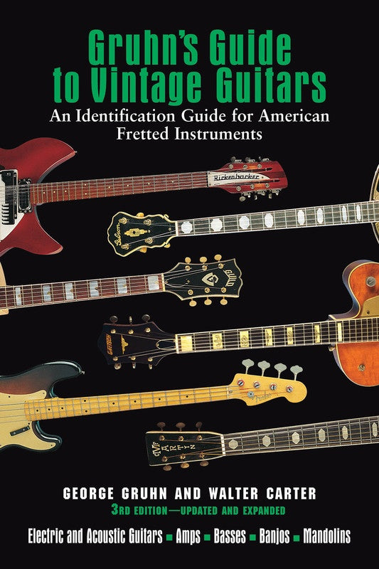 Gruhns Guide To Vintage Guitars 3Rd Ed Hardcover