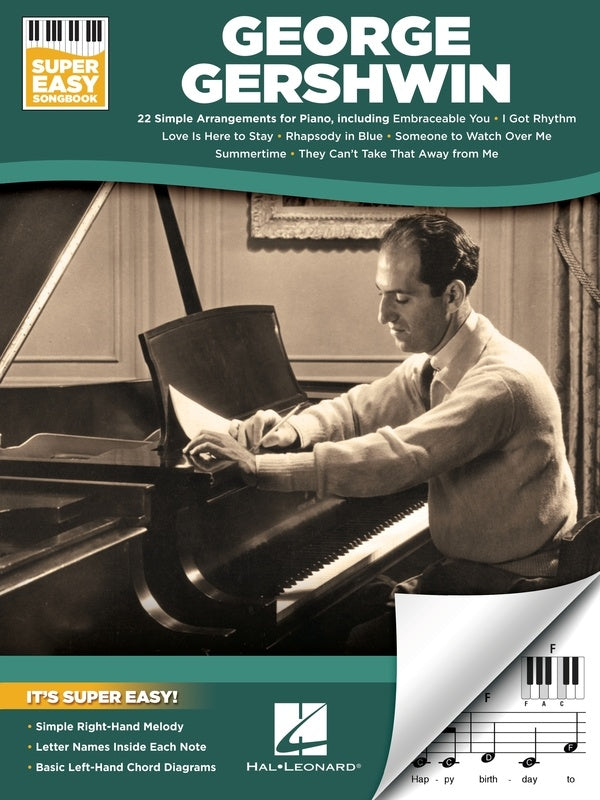 George Gershwin - Super Easy Songbook - Music2u