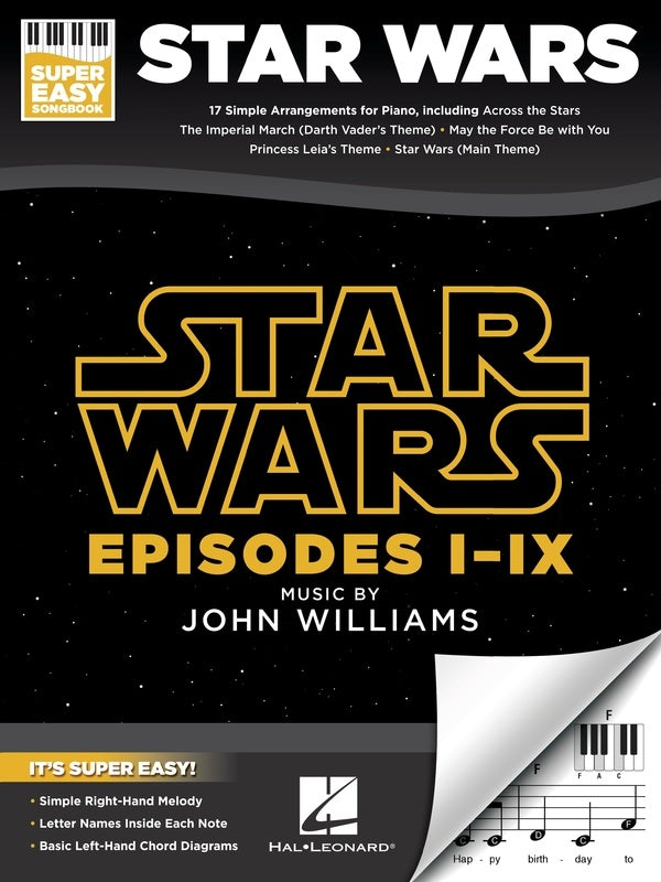 Star Wars - Super Easy Songbook - Music2u