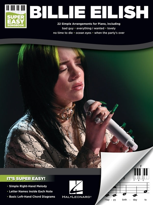 Billie Eilish - Super Easy Songbook - Music2u