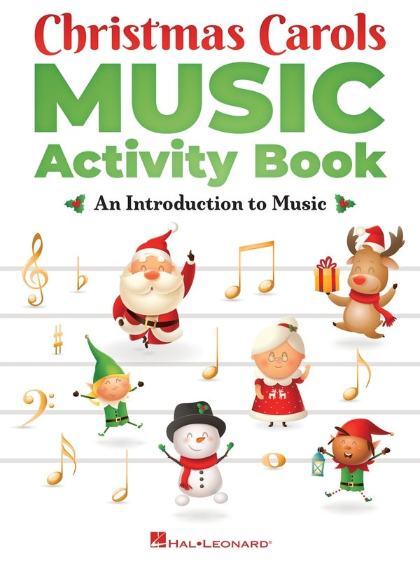 Christmas Carols Music Activity Book - Music2u