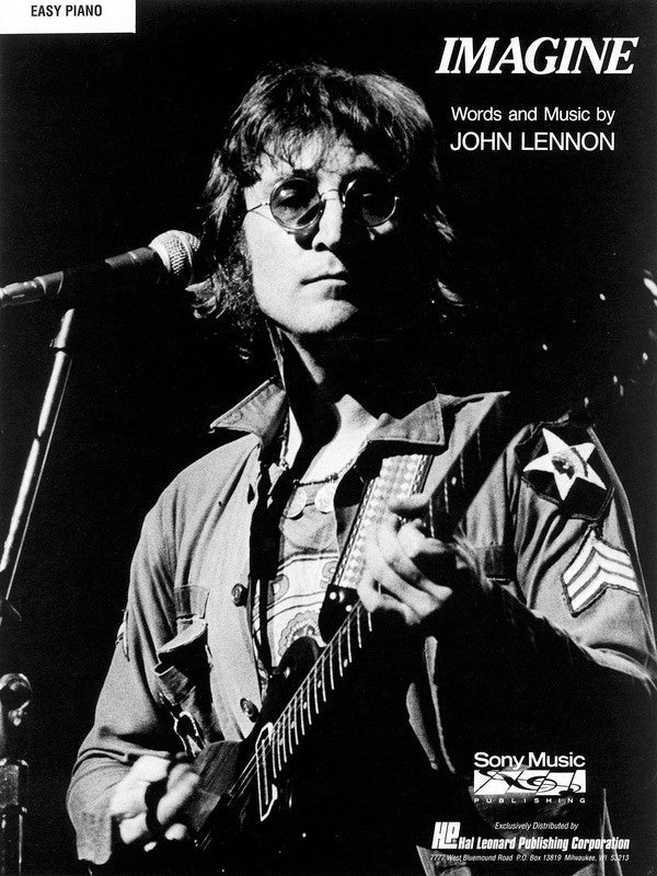 John Lennon's Imagine - Piano Vocal Guitar Sheet Music