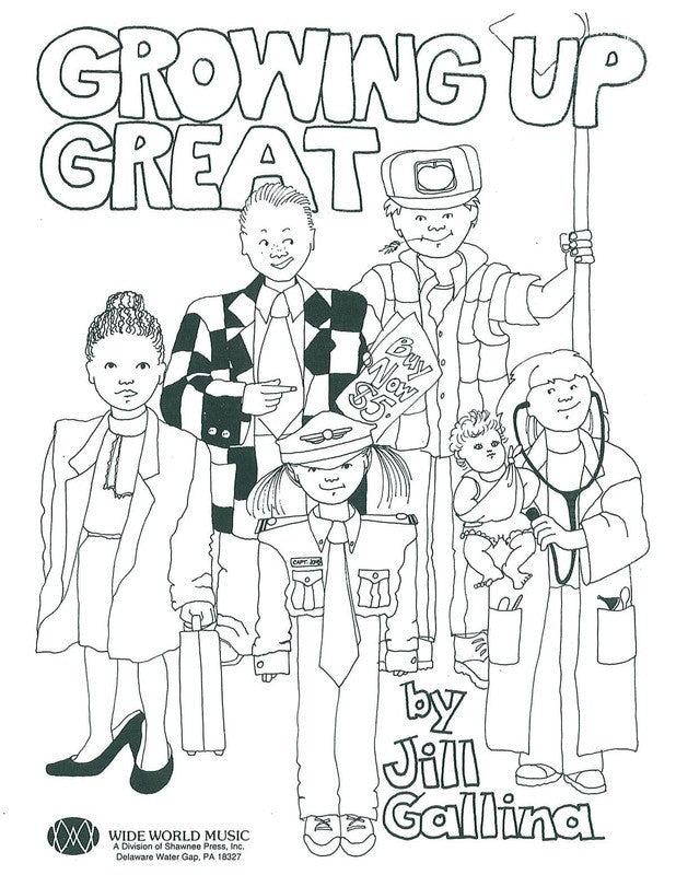 Growing Up Great Cast Book