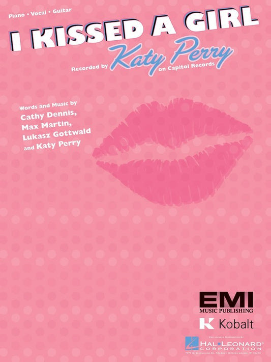 Katy Perry - I Kissed A Girl Sheet Music