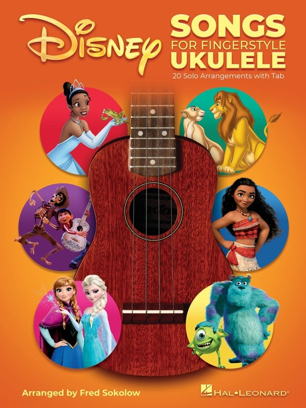 Disney Songs For Fingerstyle Ukulele Book