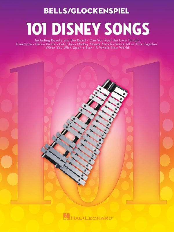 101 Disney Songs for Bells/Glockenspiel - Music2u