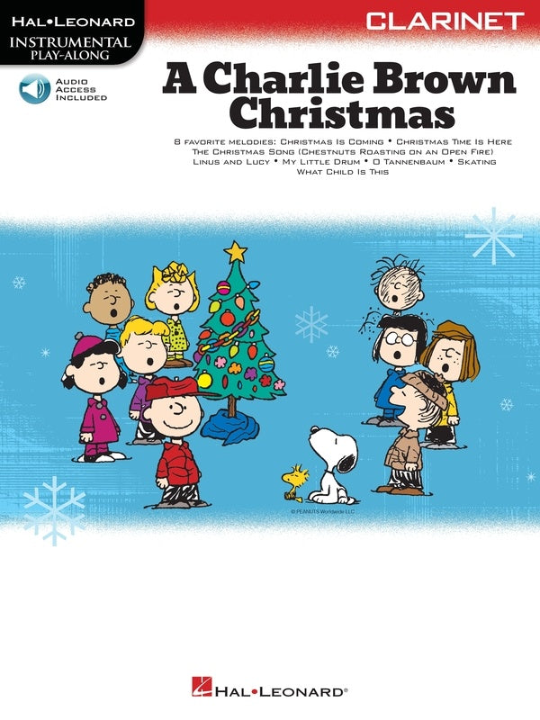 A Charlie Brown Christmas For Clarinet Play Along Book/Ola