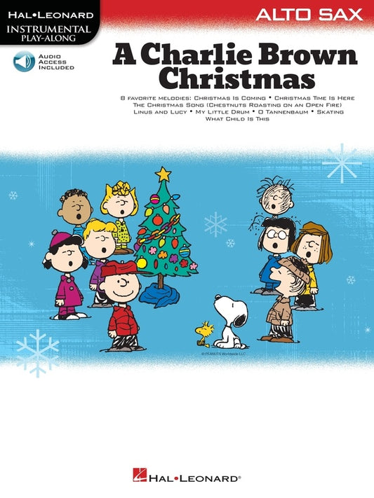 A Charlie Brown Christmas For Alto Saxophone Play Along Book/Ola