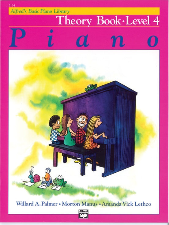 Alfred's Basic Piano Library - Theory Book Level 4