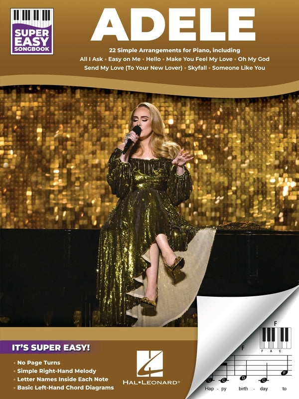 Adele - Super Easy Songbook - Music2u