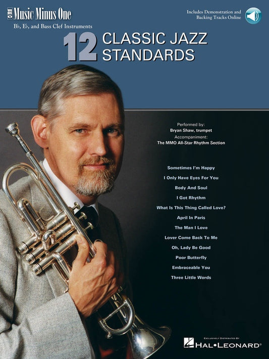 12 Classic Jazz Standards B Flat E Flat Bc Book/2Cd