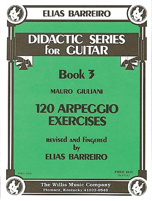 120 Arpeggio Exercises Book