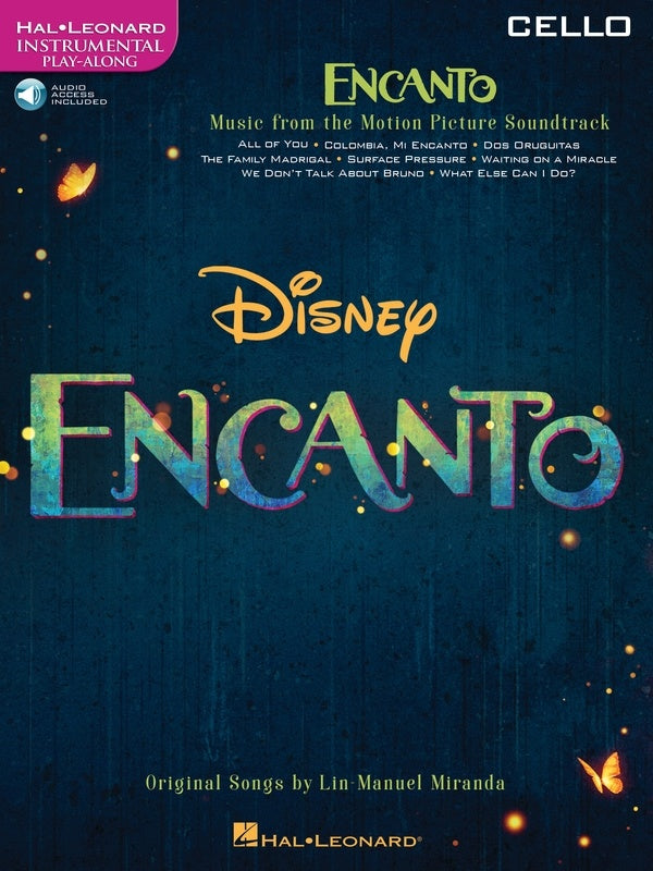 Encanto For Cello Movie Soundtrack Play Along Book/Ola