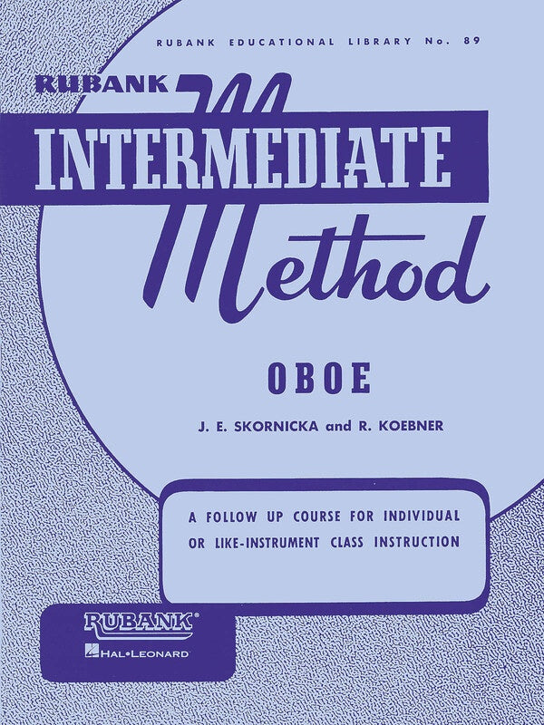 Rubank Intermediate Method - Oboe Book