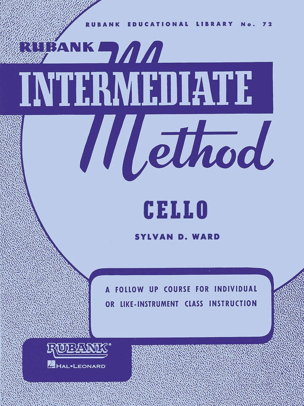 Rubank Intermediate Method - Cello Book