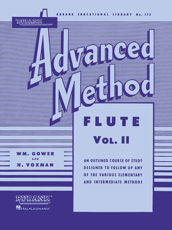 Rubank Advanced Method - Flute Volume 2 Book