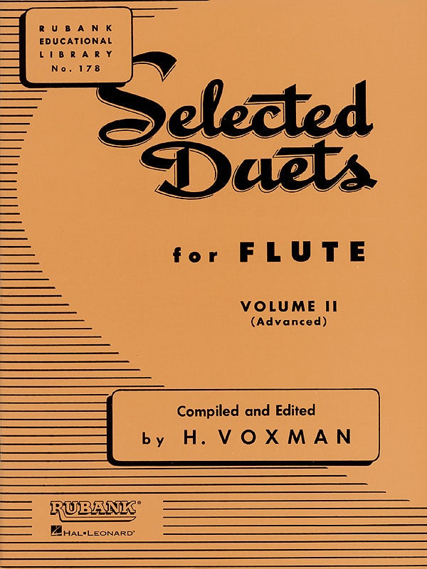 Selected Duets For Flute - Volume 2 Advanced Book