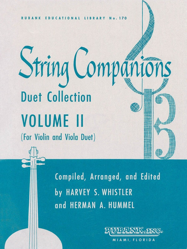 String Companions Vol 2 Violin And Viola Duet