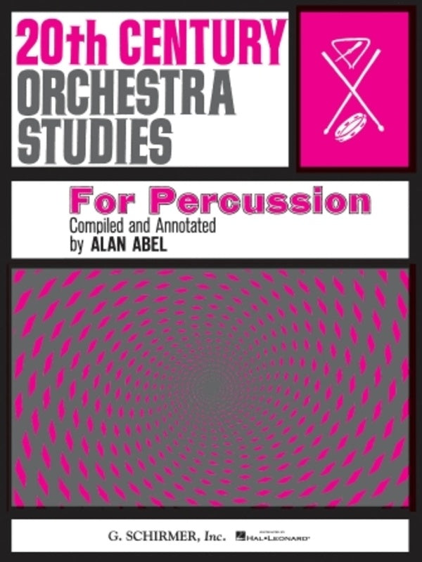 20th Century Orchestra Studies For Percussion Book