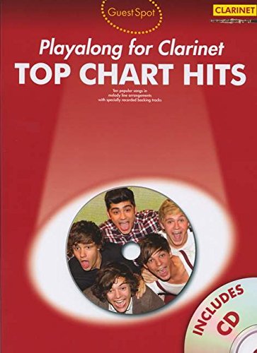 Top Chart Hits For Clarinet Play Along Book/Cd