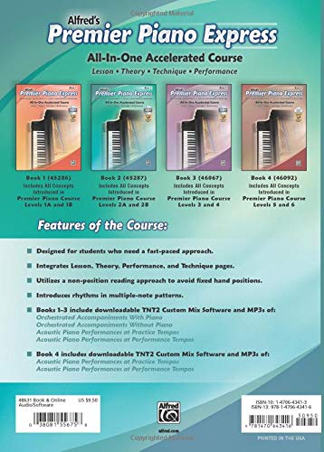 Alfred's Premier Piano Express Repertoire Book 2