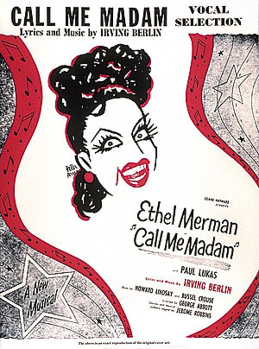 Call Me Madam - Vocal Selections Songbook