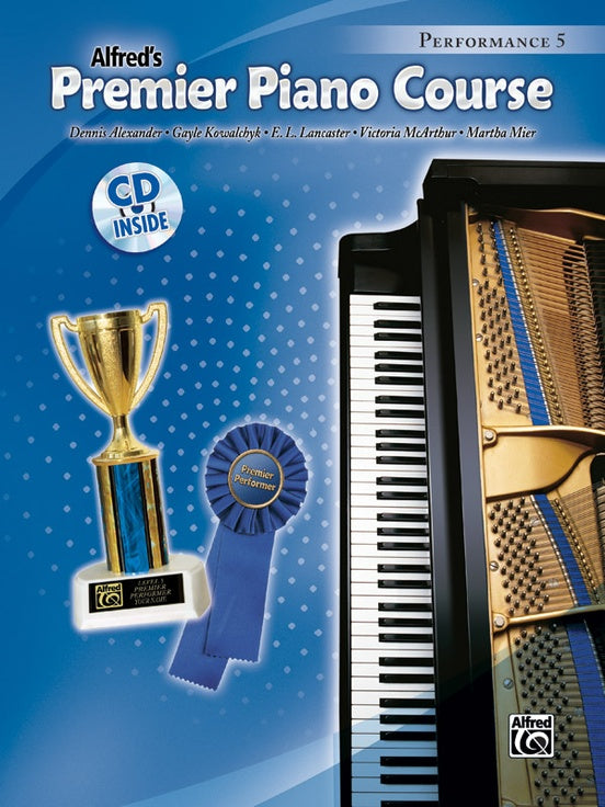 Alfred's Premier Piano Course - Performance Book 5 (Book and Cd)