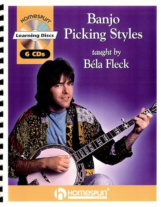 Banjo Picking Styles Book/6Cds