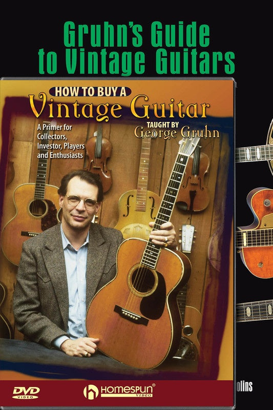 Gruhn Vintage Guitar Pack Bk/Dvd