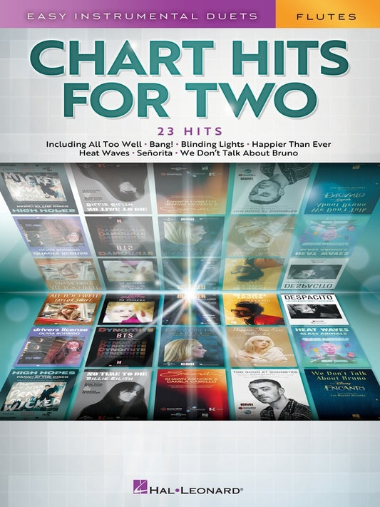 Chart Hits For Two Flutes Book