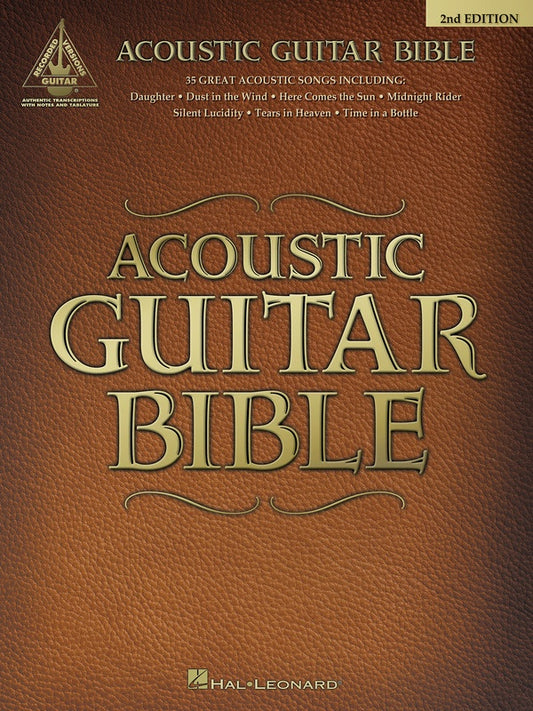 Acoustic Guitar Bible Tab Book