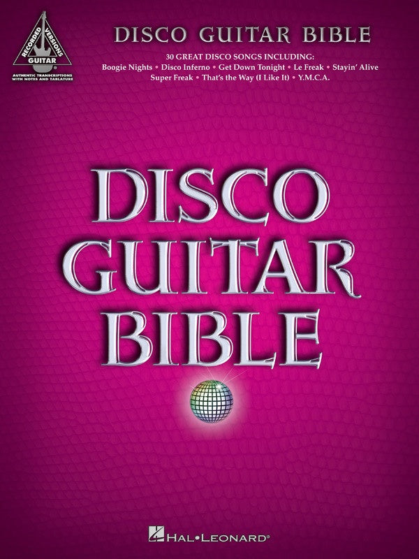 Disco Guitar Bible Tab Book