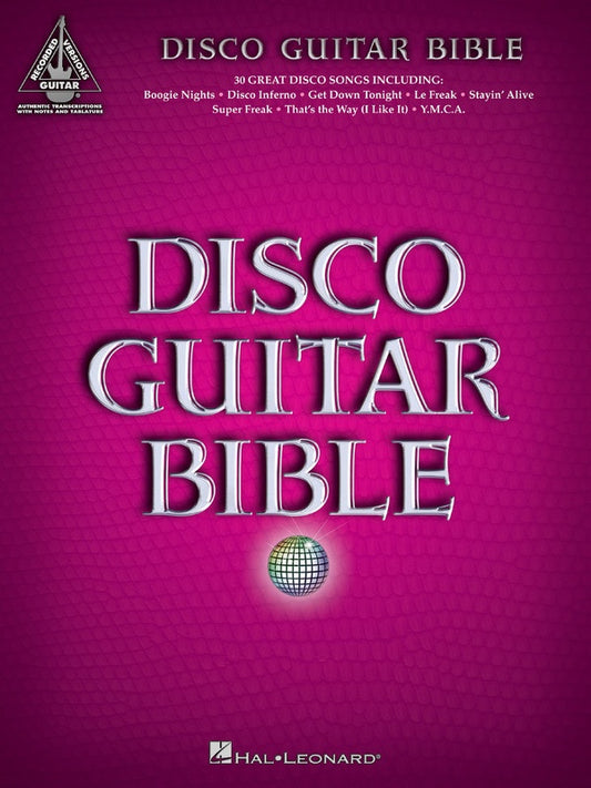 Disco Guitar Bible Tab Book