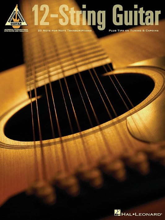 12 String Guitar Songbook Guitar Tab Book