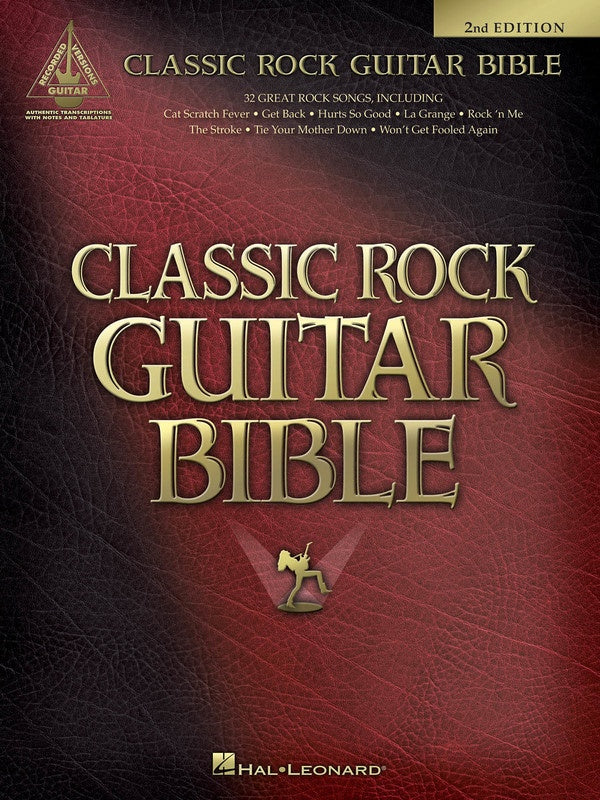 Classic Rock Guitar Bible Tab Book