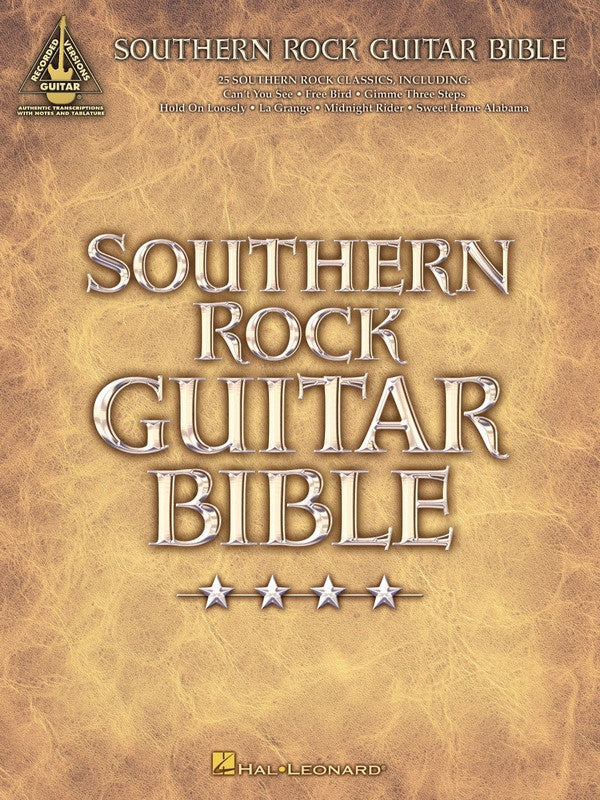 Southern Rock Guitar Bible Tab Book