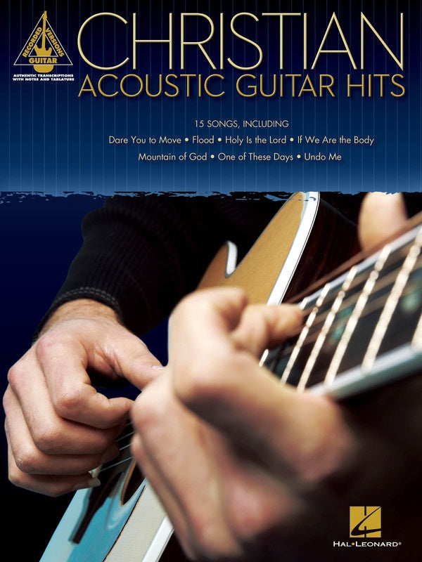 Christian Acoustic Guitar Hits - Guitar Tab Book