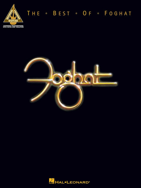 Best Of Foghat Recorded Version Gtr Tab