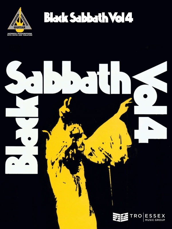 Black Sabbath Vol 4 Guitar Recorded Versions