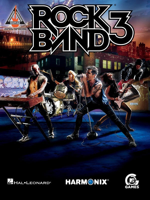 Rock Band 3 - Guitar Tab Songbook From The Hit Video Game