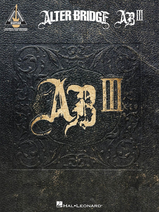 Alter Bridge AB III - Guitar Tab Book