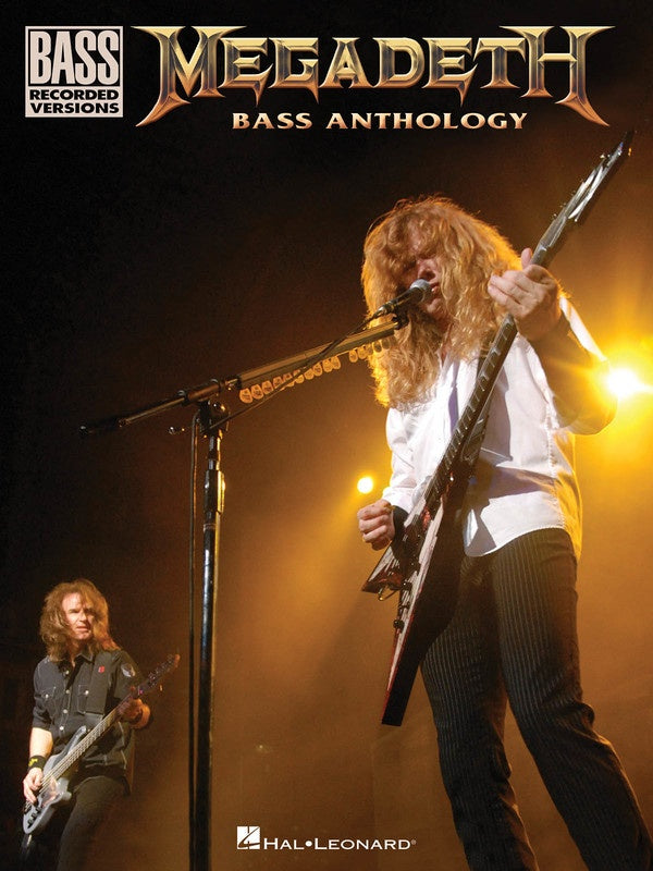 Megadeth Bass Anthology Book