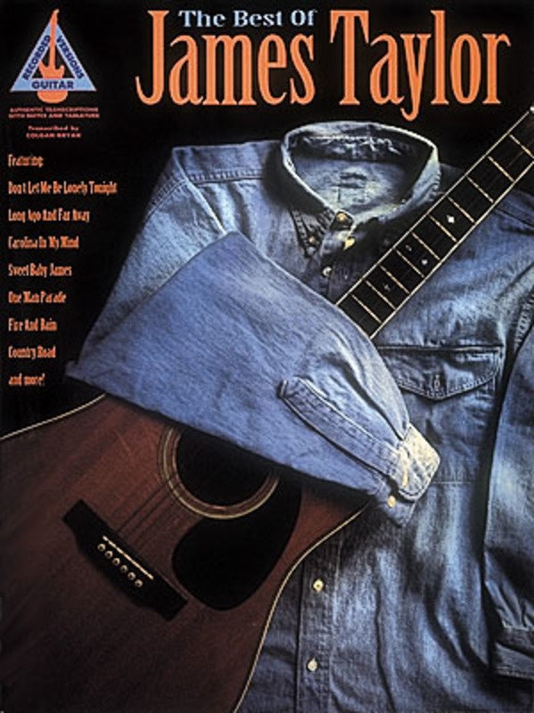 The Best Of James Taylor Guitar Tab Book