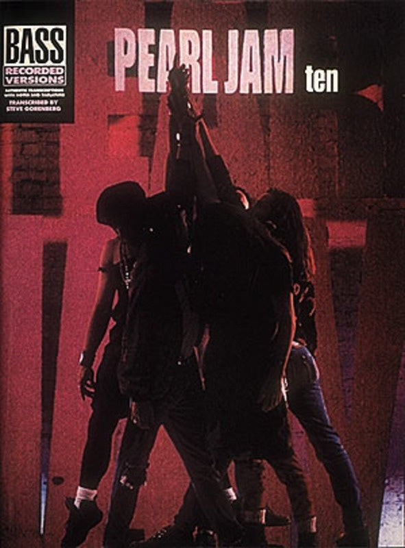 Pearl Jam - Ten Bass Guitar Tab Book