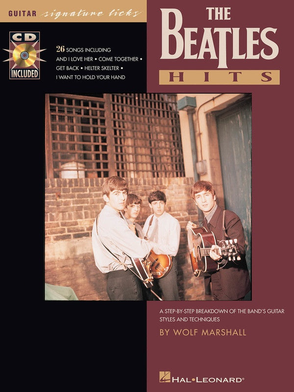 Beatles Hits Guitar Sig Licks Bk/Cd