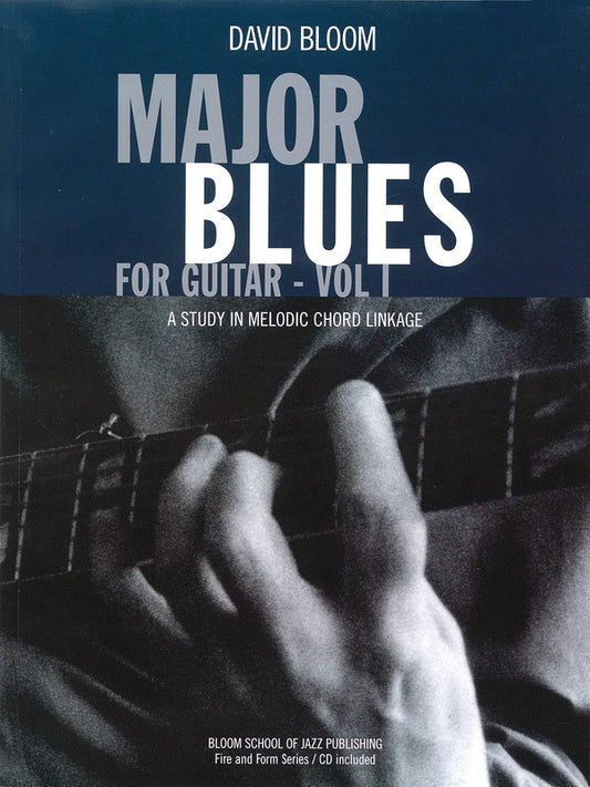 Major Blues For Guitar Bloom School Jazz Book/Cd