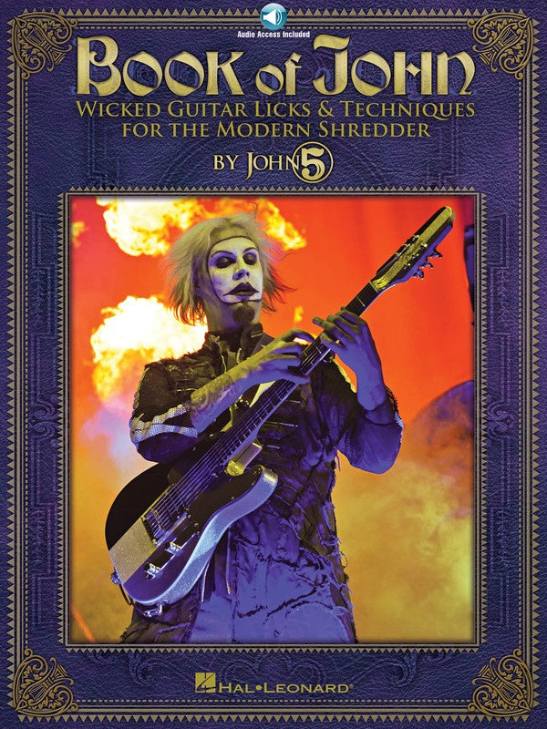 John 5 Book Of John Licks & Techniques Bk/Cd