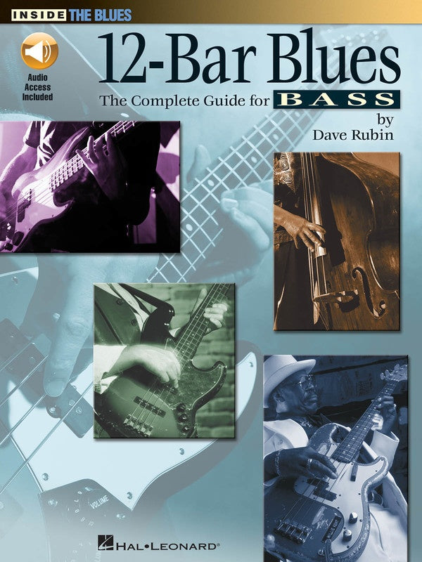 12 Bar Blues Complete Guide For Bass Book/Cd